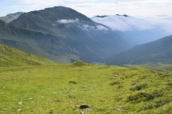 Cima delle Mandrie  terzo tentativo  da Pracorno di Rabbi (Catena delle Maddalene)