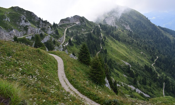 Pavione (2.335 m) da Passo Croce d''Aune - Alpi Feltrine