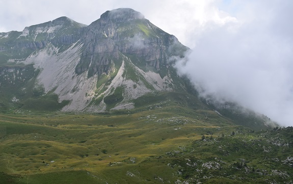 Pavione (2.335 m) da Passo Croce d''Aune - Alpi Feltrine