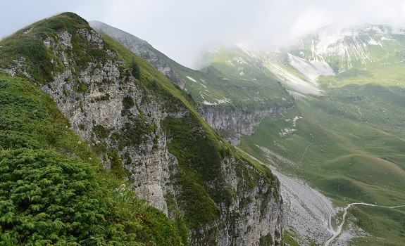 Pavione (2.335 m) da Passo Croce d''Aune - Alpi Feltrine