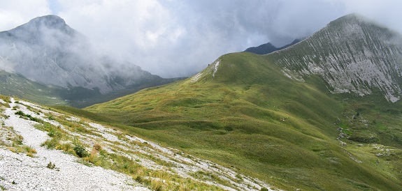 Pavione (2.335 m) da Passo Croce d''Aune - Alpi Feltrine