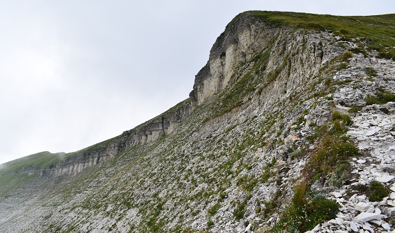 Pavione (2.335 m) da Passo Croce d''Aune - Alpi Feltrine