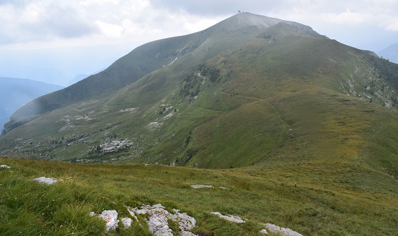 Pavione (2.335 m) da Passo Croce d''Aune - Alpi Feltrine