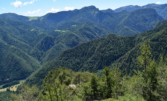 Monte Stigolo e Cima Borei da Tiarno di Sopra - Alpi di Ledro