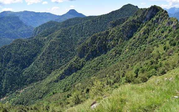 Monte Stigolo e Cima Borei da Tiarno di Sopra - Alpi di Ledro