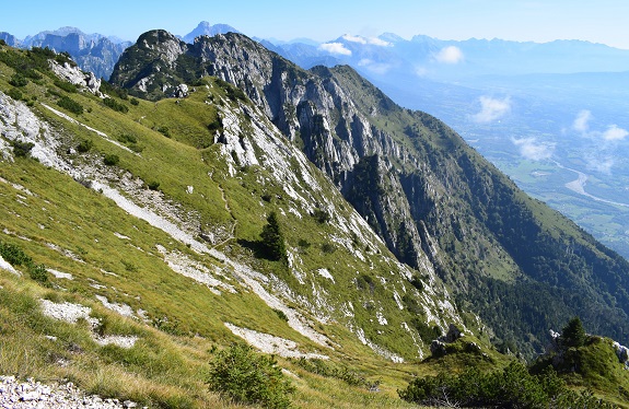 Tentativo per il Pizzocco (2.186 m) da Roer - Alpi Feltrine