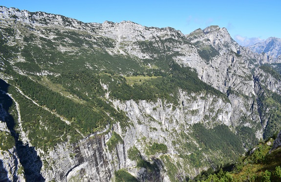 Tentativo per il Pizzocco (2.186 m) da Roer - Alpi Feltrine