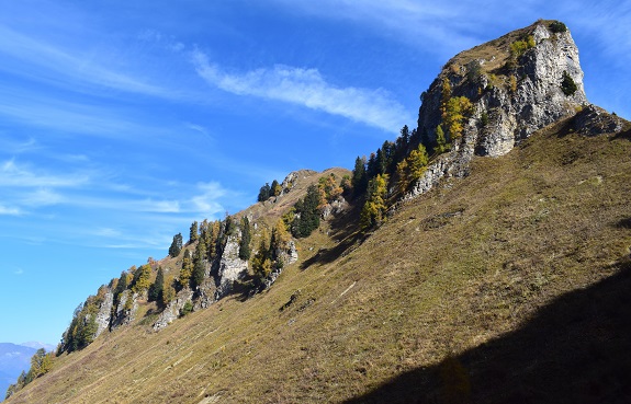 Monte Altissimo (2.128 m) dal Santuario della Madonna del Lares - Alpi di Ledro