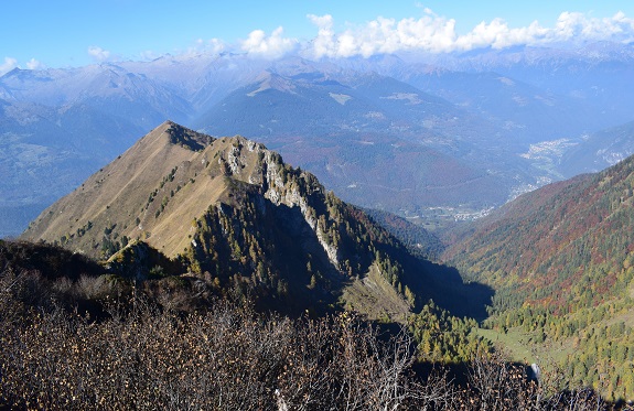 Monte Altissimo (2.128 m) dal Santuario della Madonna del Lares - Alpi di Ledro