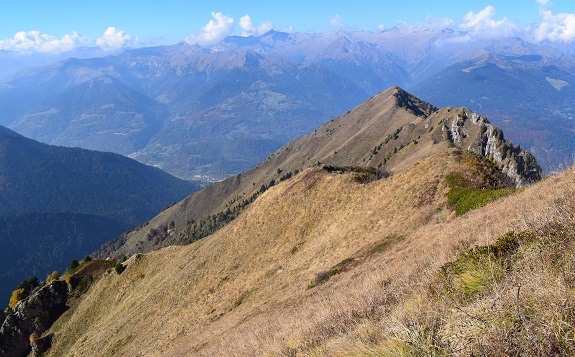 Monte Altissimo (2.128 m) dal Santuario della Madonna del Lares - Alpi di Ledro