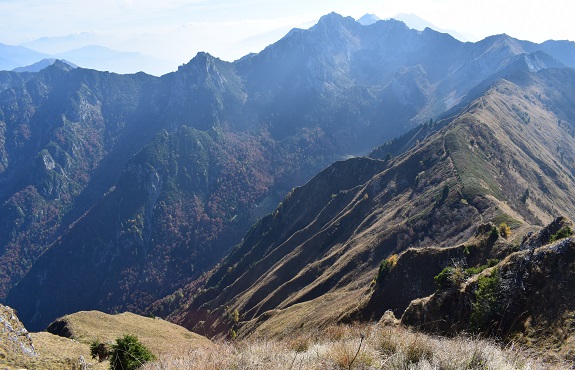 Monte Altissimo (2.128 m) dal Santuario della Madonna del Lares - Alpi di Ledro