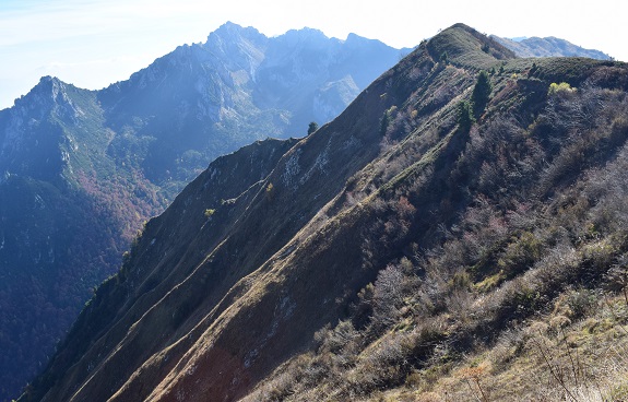 Monte Altissimo (2.128 m) dal Santuario della Madonna del Lares - Alpi di Ledro