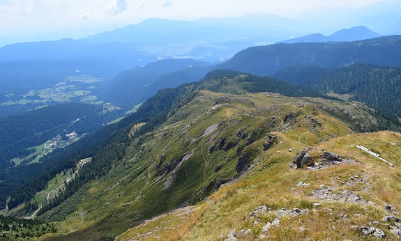 Monte Luco (2.434 m) da Passo Palade - Catena delle Maddalene