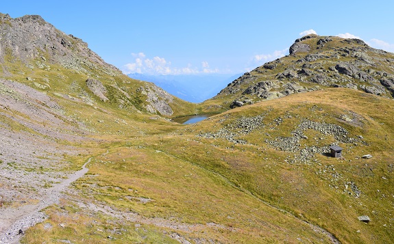 Monte Luco (2.434 m) da Passo Palade - Catena delle Maddalene