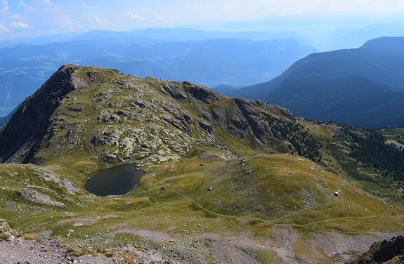 Monte Luco (2.434 m) da Passo Palade - Catena delle Maddalene
