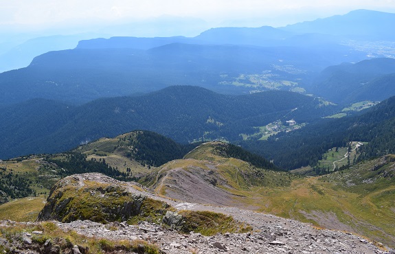 Monte Luco (2.434 m) da Passo Palade - Catena delle Maddalene