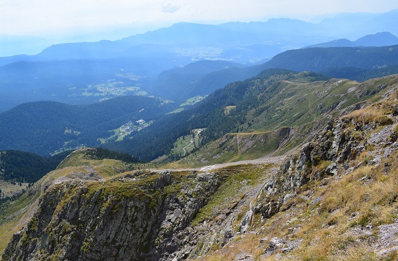 Monte Luco (2.434 m) da Passo Palade - Catena delle Maddalene