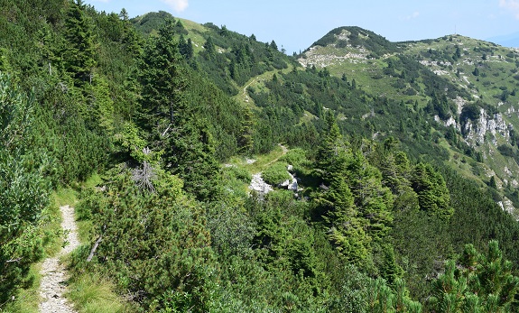 Monte Maggio (1.853 m) dal Passo della Borcola - Altopiano di Folgaria