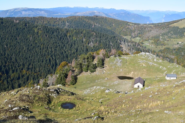 Cresta dei Solaroli-Monte Fontana Secca (Massiccio del Grappa)