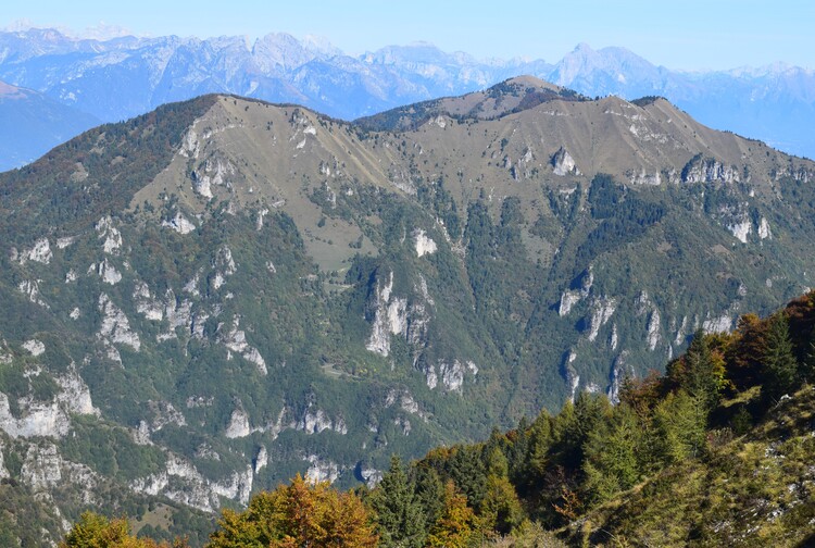 Cresta dei Solaroli-Monte Fontana Secca (Massiccio del Grappa)