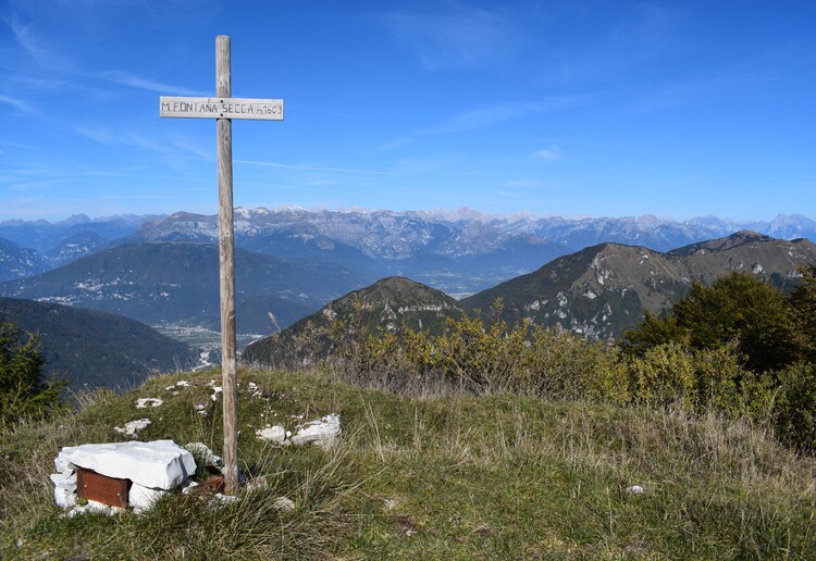 Cresta dei Solaroli-Monte Fontana Secca (Massiccio del Grappa)