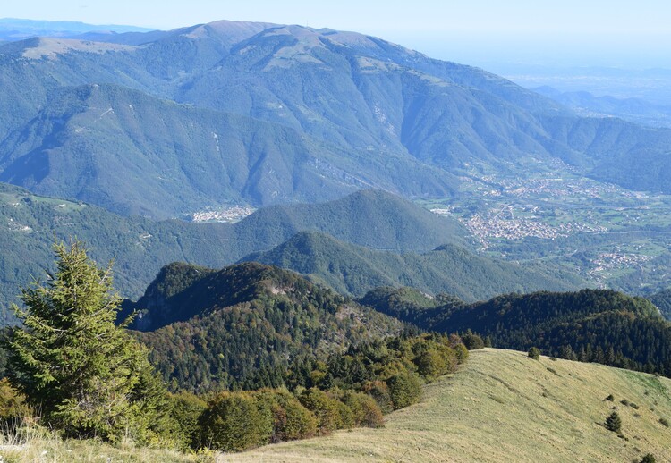 Cresta dei Solaroli-Monte Fontana Secca (Massiccio del Grappa)