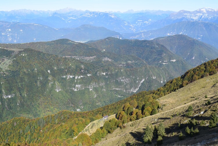 Cresta dei Solaroli-Monte Fontana Secca (Massiccio del Grappa)