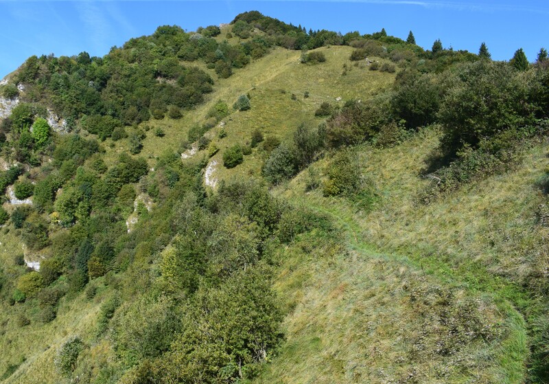 Cengia di Prada-Monte Sassum-Monte Santo da Case Bolenghini (Massiccio del Grappa)