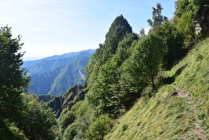 Cengia di Prada-Monte Sassum-Monte Santo da Case Bolenghini (Massiccio del Grappa)