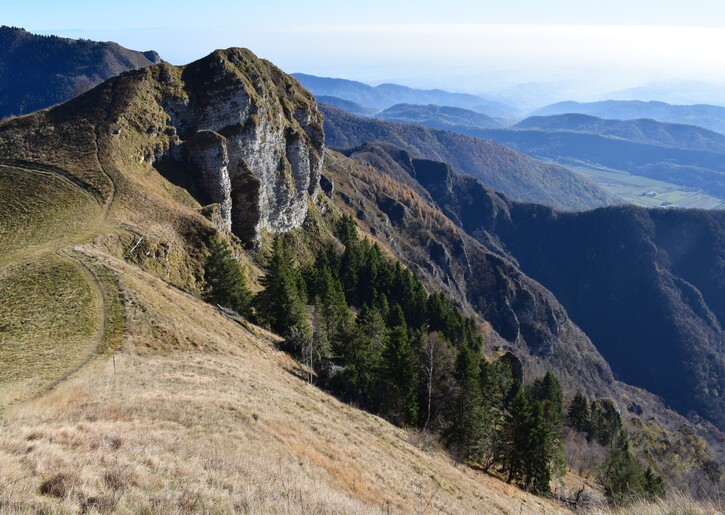 Cima Vallon Scuro-Col de Moi da Zelant (Prealpi Trevigiane)