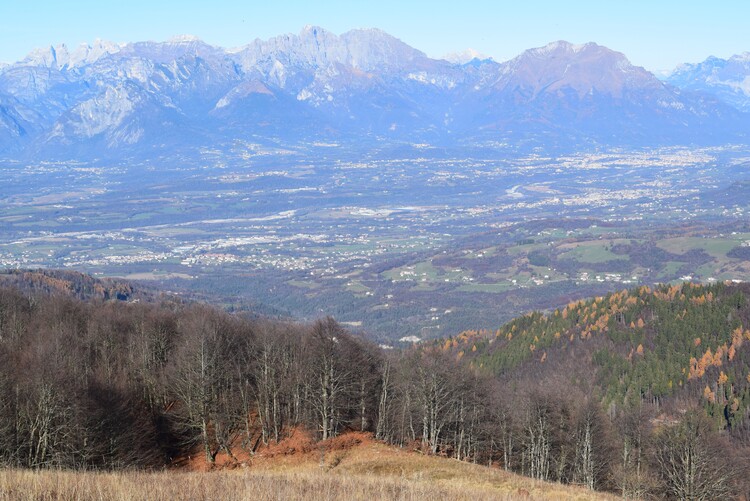 Cima Vallon Scuro-Col de Moi da Zelant (Prealpi Trevigiane)