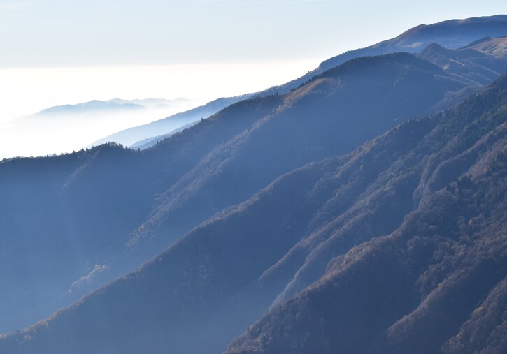 Cima Vallon Scuro-Col de Moi da Zelant (Prealpi Trevigiane)