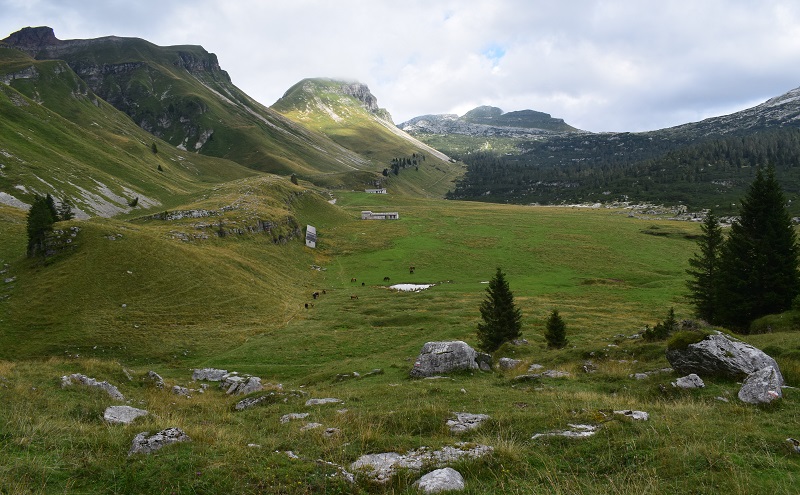 Dal Lago della Stua ai Piani Eterni (Alpi Feltrine)