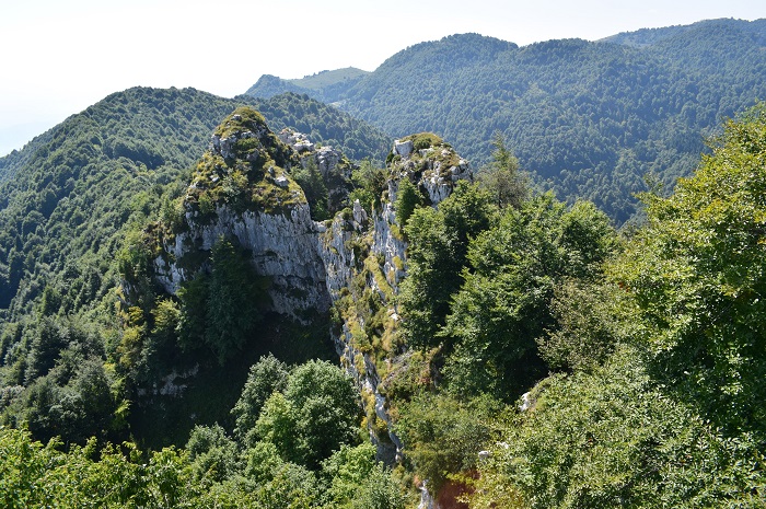 Priafor (1.659 m) dal Colletto Grande di Velo (Prealpi Vicentine)