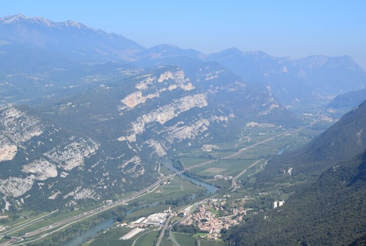 Monte Pastello (1.128 m) da Ceraino (Lessini)