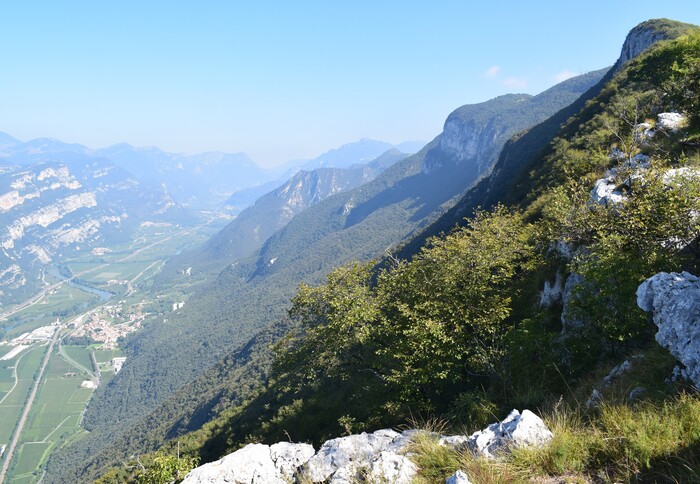 Monte Pastello (1.128 m) da Ceraino (Lessini)