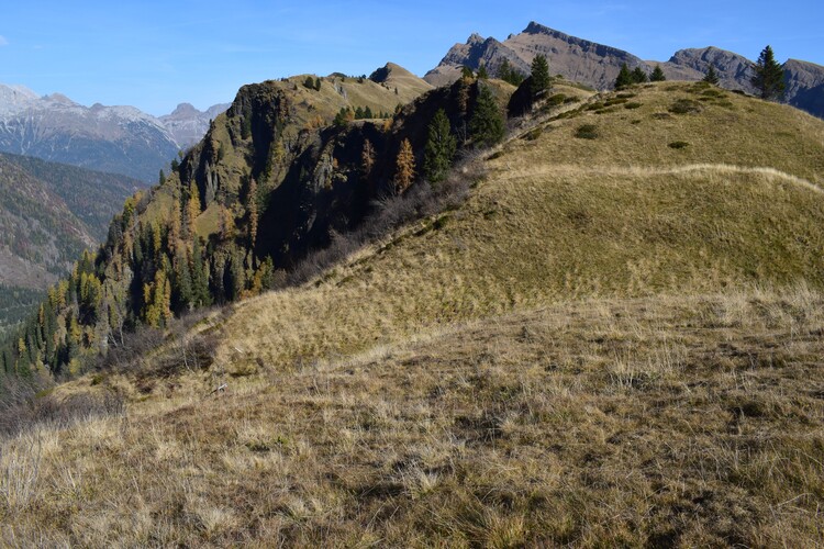 La cresta della Palalada (Dolomiti Agordine)