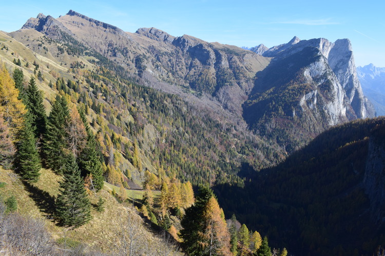 La cresta della Palalada (Dolomiti Agordine)