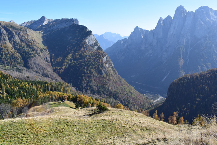 La cresta della Palalada (Dolomiti Agordine)