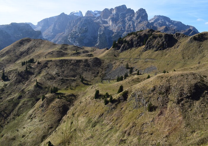 La cresta della Palalada (Dolomiti Agordine)