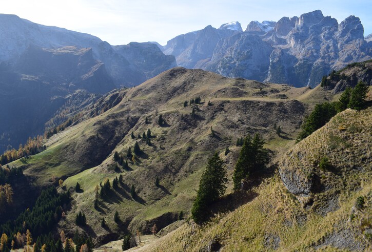 La cresta della Palalada (Dolomiti Agordine)