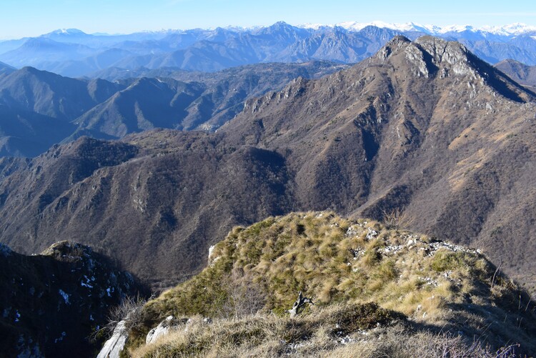 Monte Spino da San Michele per la 