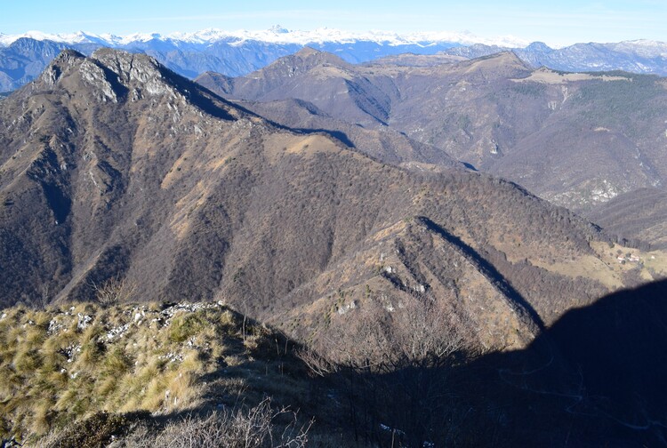 Monte Spino da San Michele per la 