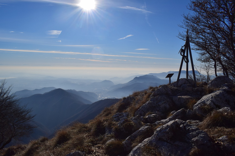 Monte Spino da San Michele per la 