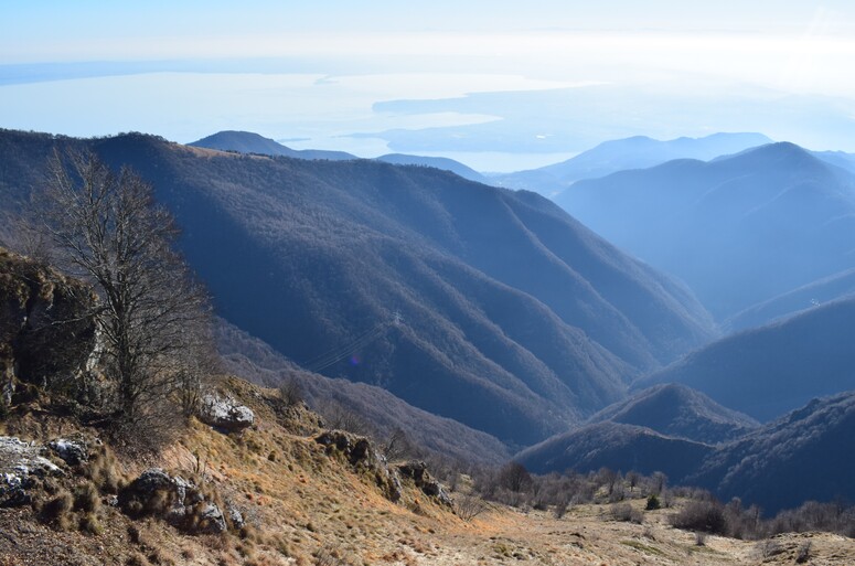 Monte Spino da San Michele per la 