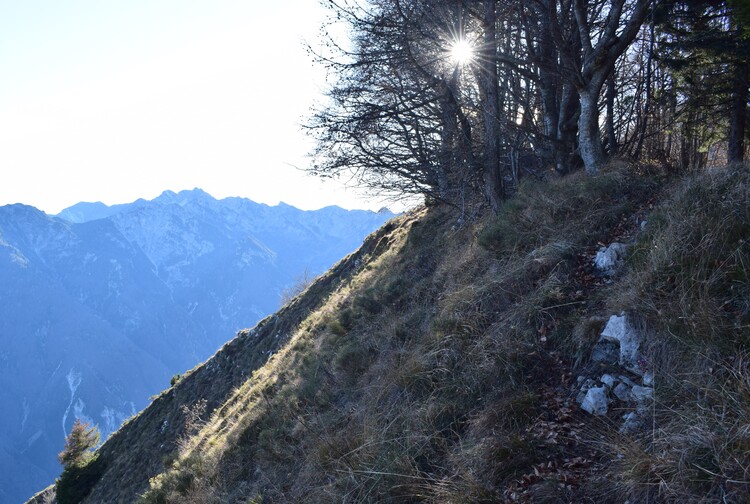 Creste di Val Marcia... da Cima Pala verso Cima Sera (Alpi di Ledro)