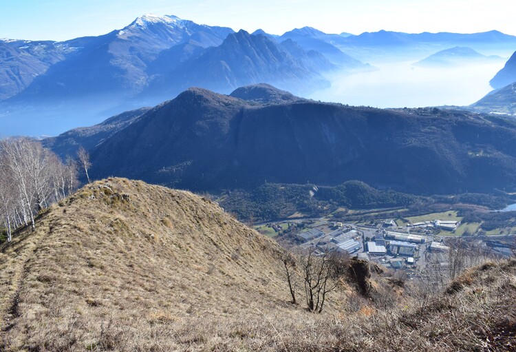 La Croce di Grione da Sovere (Prealpi Bergamasche)