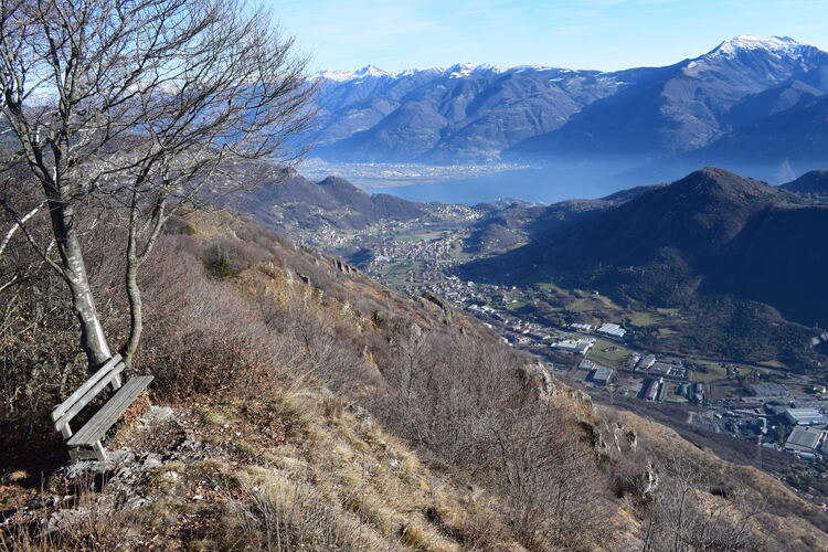 La Croce di Grione da Sovere (Prealpi Bergamasche)