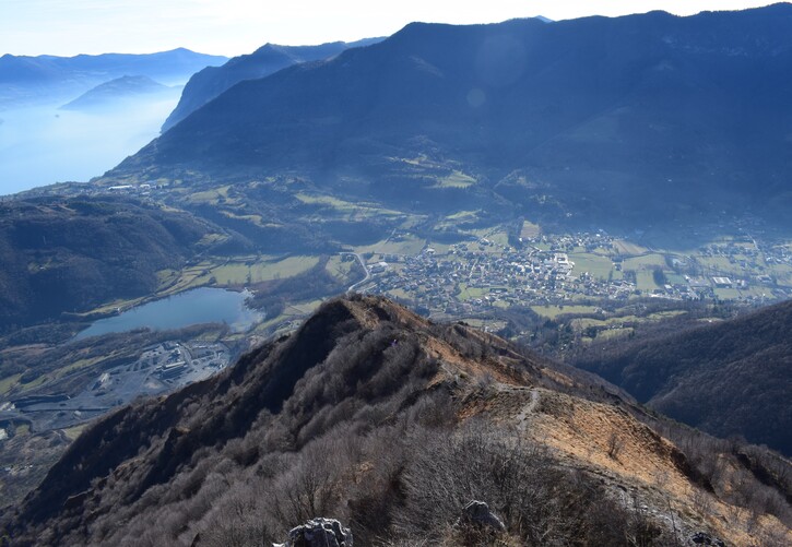 La Croce di Grione da Sovere (Prealpi Bergamasche)