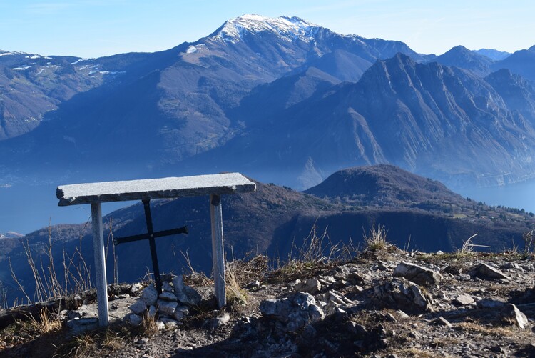 La Croce di Grione da Sovere (Prealpi Bergamasche)